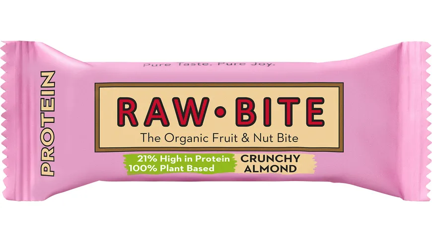 RAW BITE Bio Proteinriegel Crunchy Almond 45 g