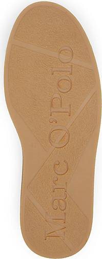 Marc O'Polo Schnürstiefel aus softem Veloursleder