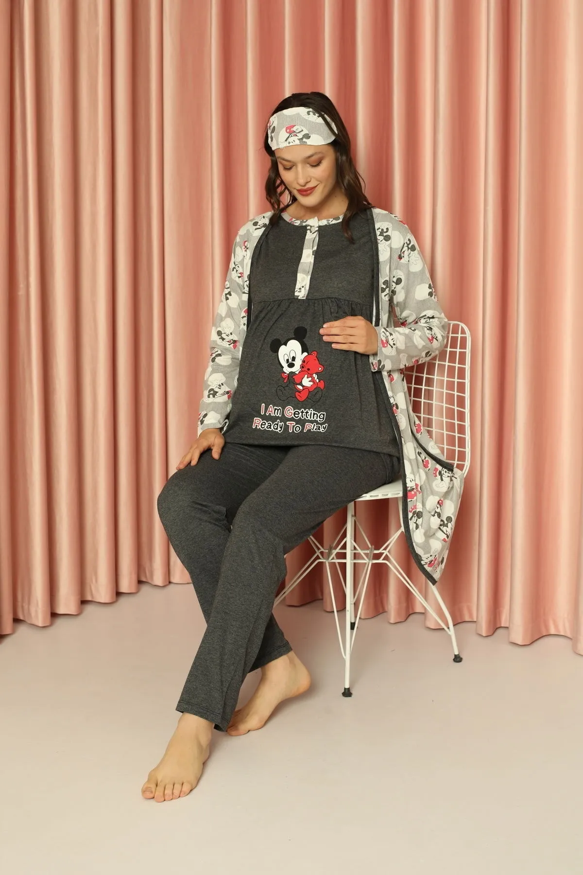 ELİZ HOMEWEAR  Umstands-Pyjama-Set