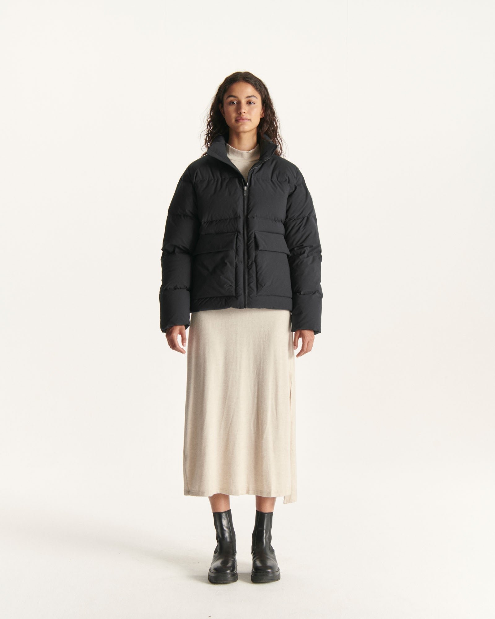 Doudoune Grand Froid Noir Shenzen