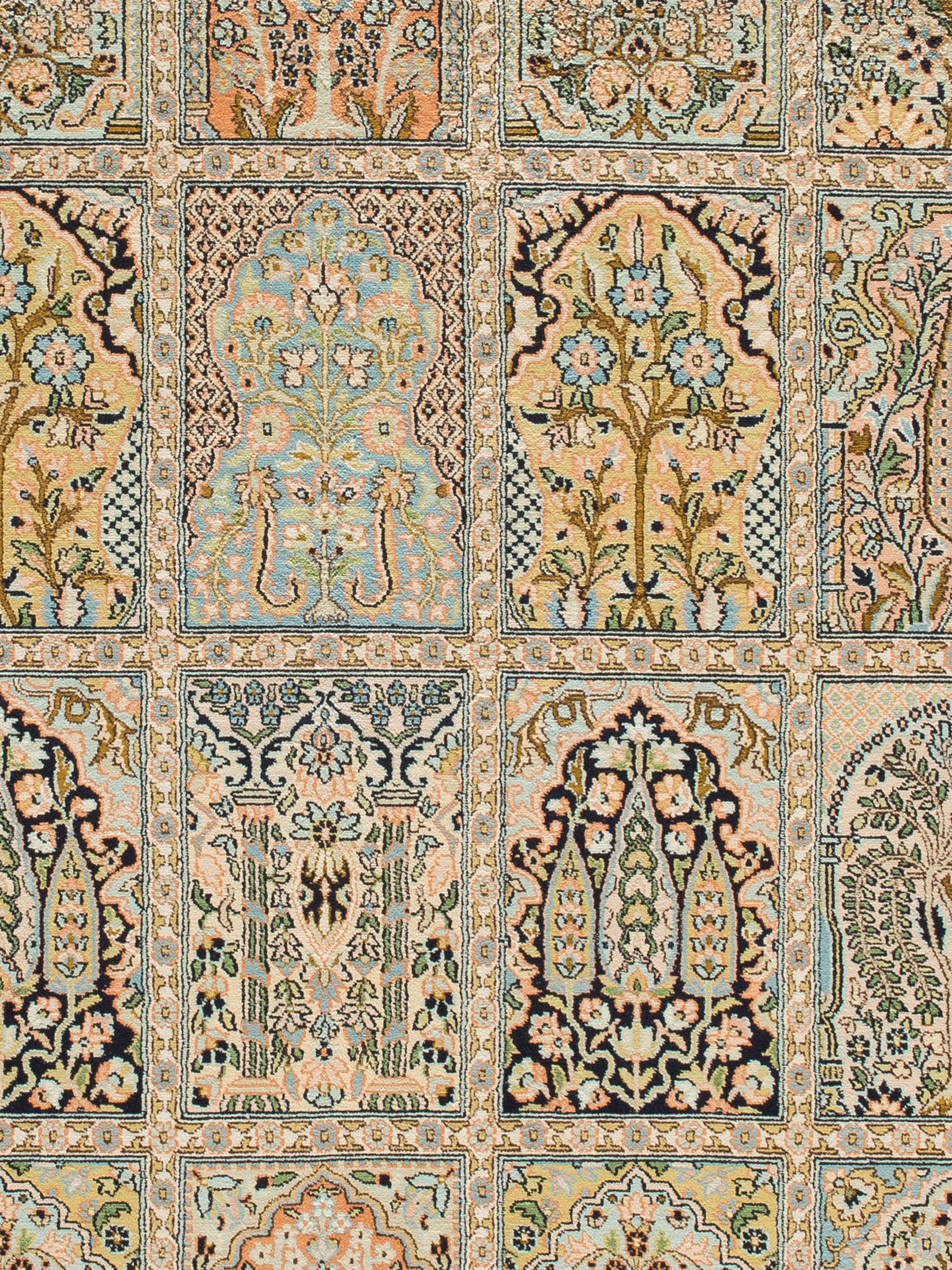 Kaschmir Seide 18/18 ca. 244 x 342 cm, Unikat / Einzelstück