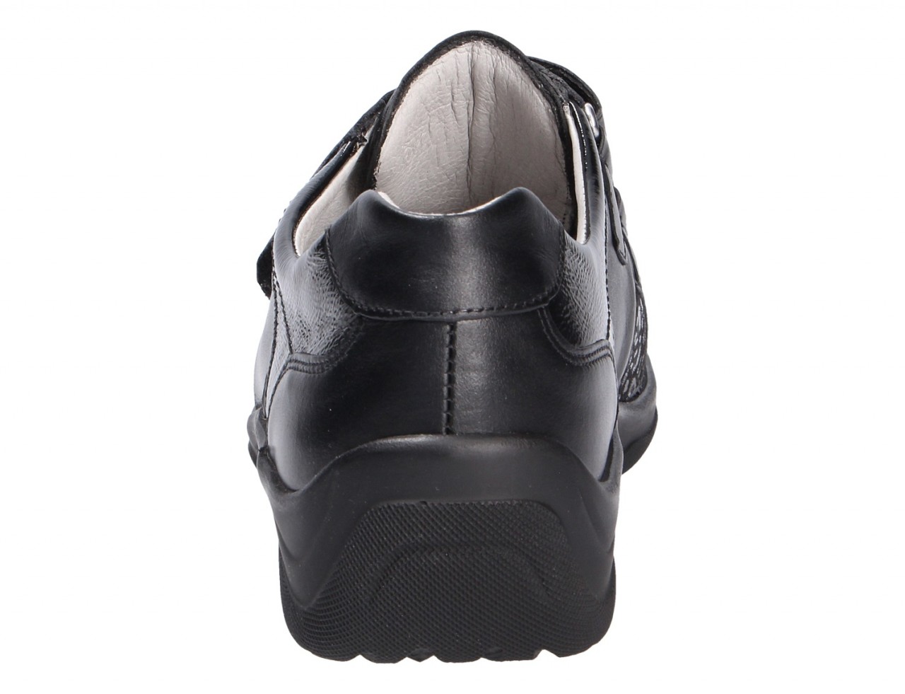 WALDLÄUFER Komfort Slipper schwarz 312H01