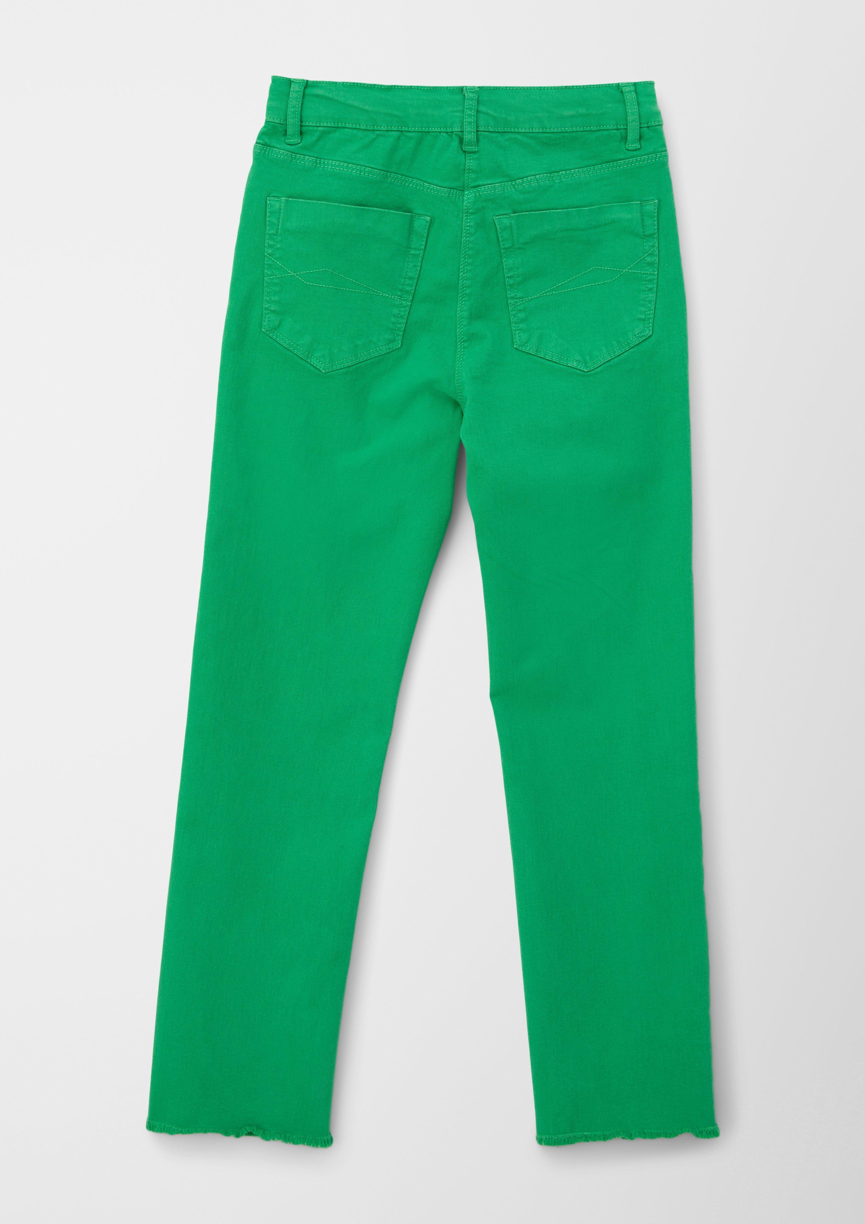 Cropped-Jeans / Regular Fit / Mid Rise / Straight Leg  2130157-7590