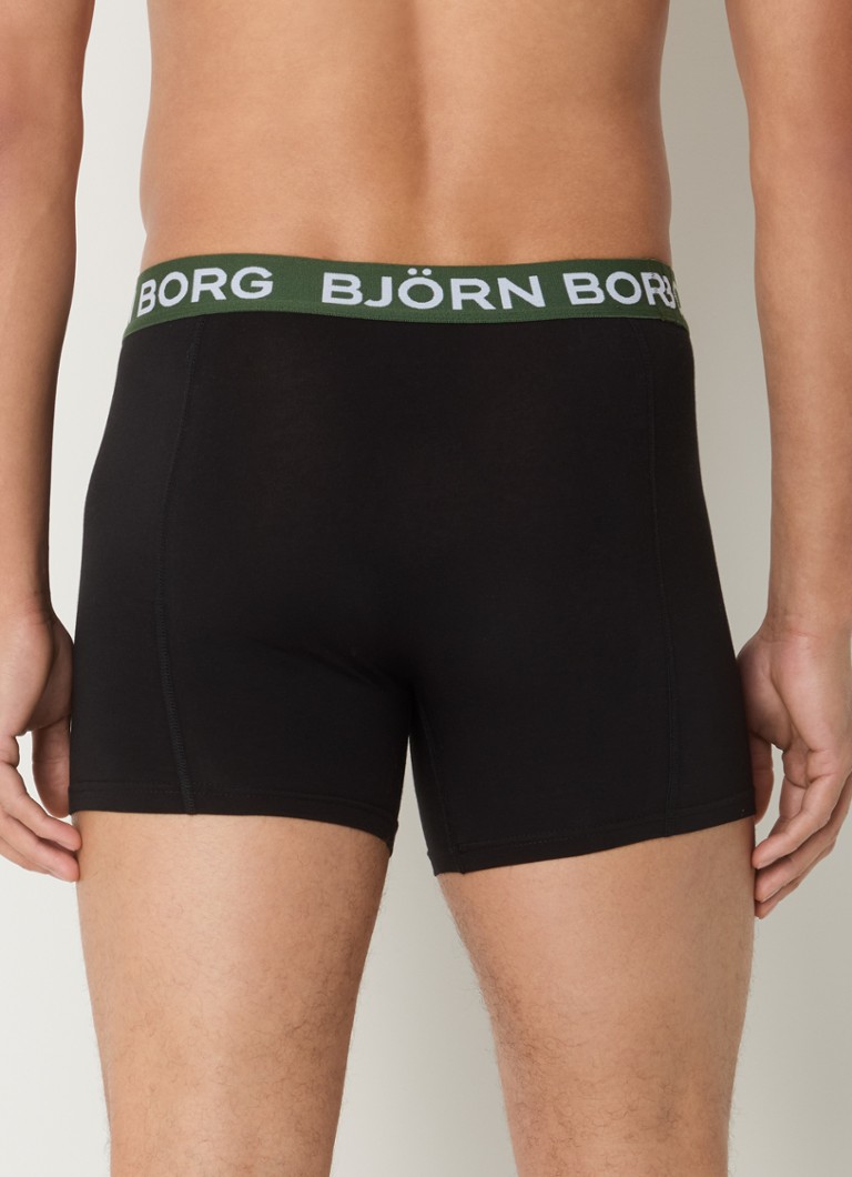 Björn Borg boxeralsó logós szalaggal, 5 darabos csomagban