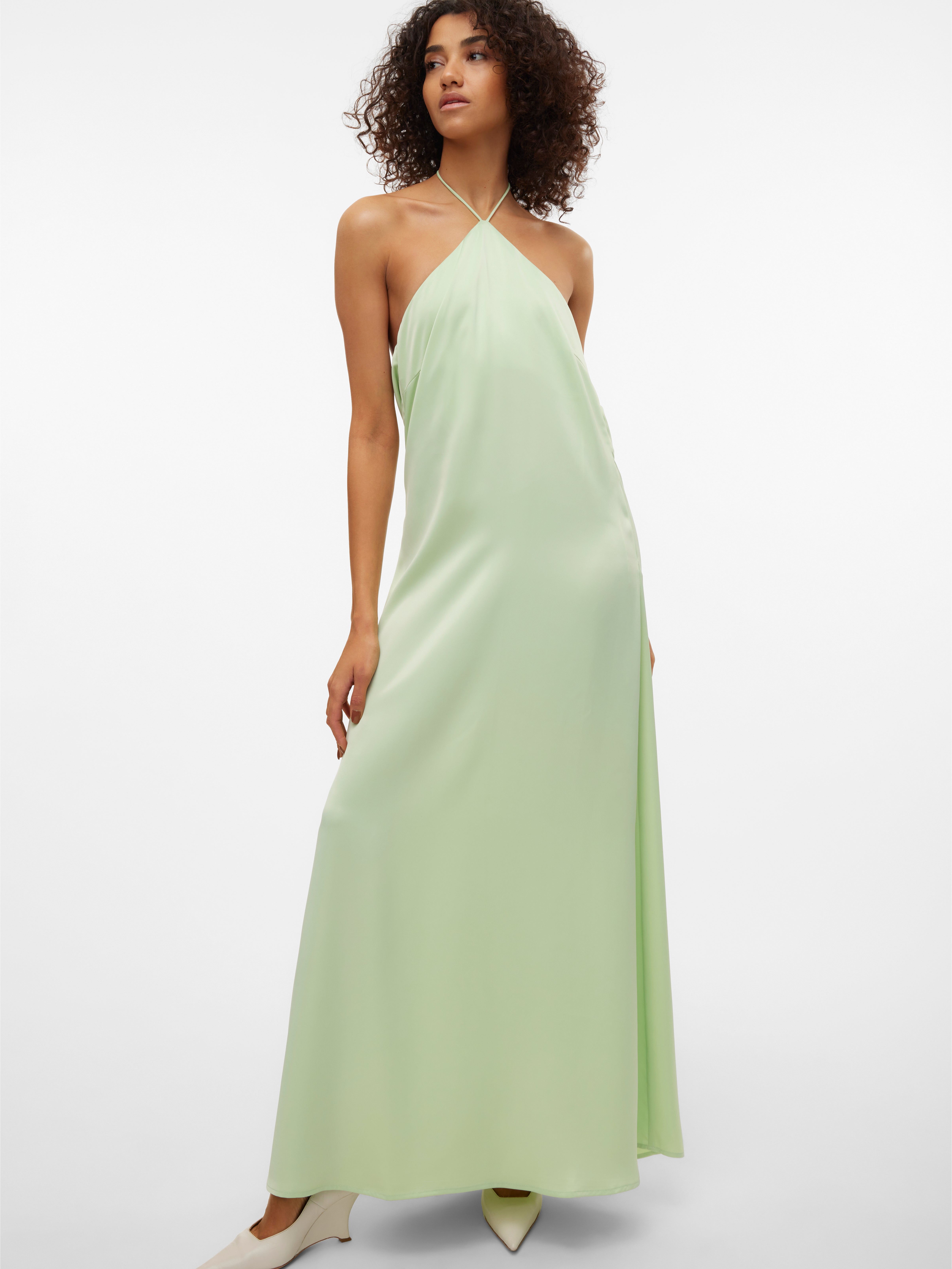VMMARY Langes Kleid