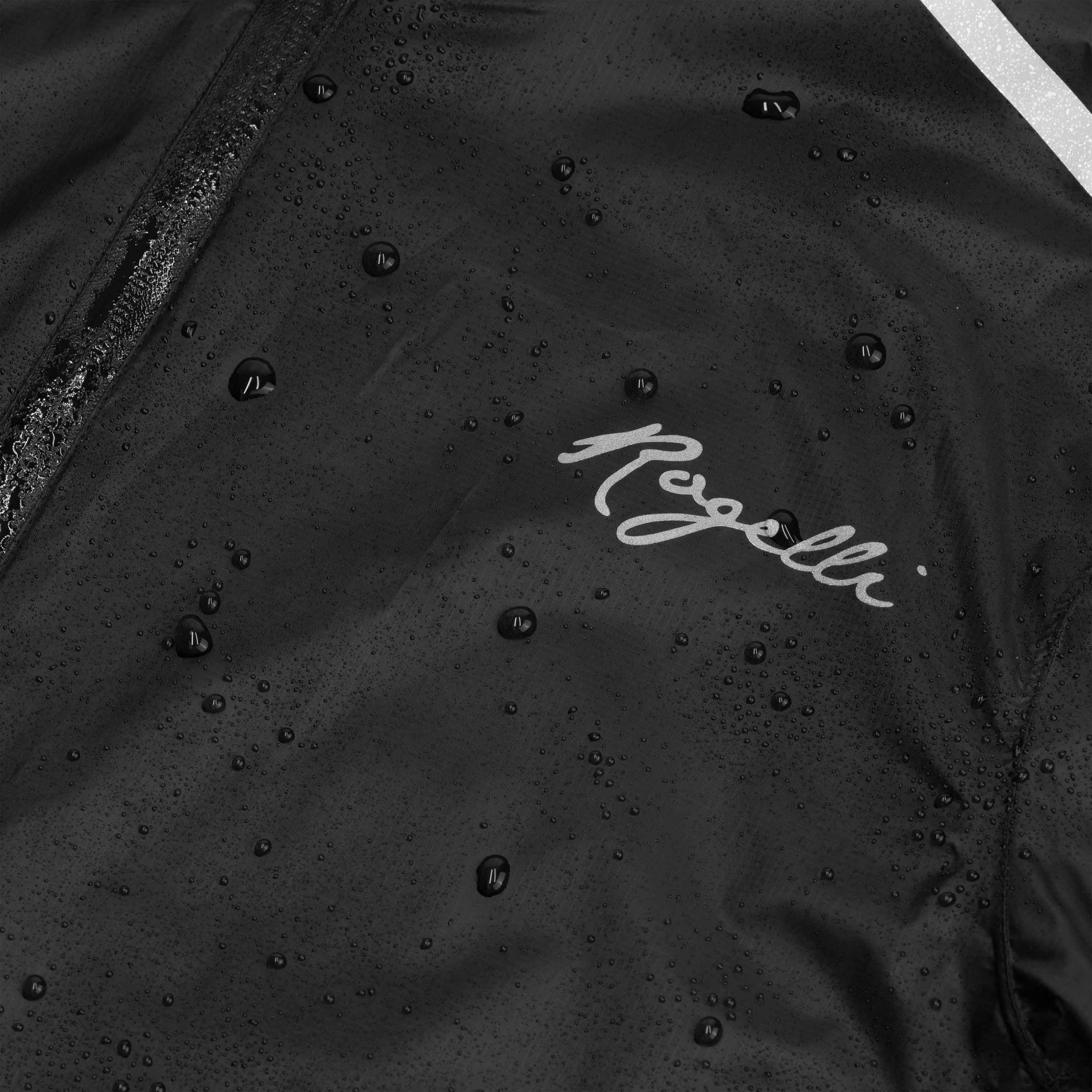 Rogelli Essential Black Damen Fahrrad Regenjacke