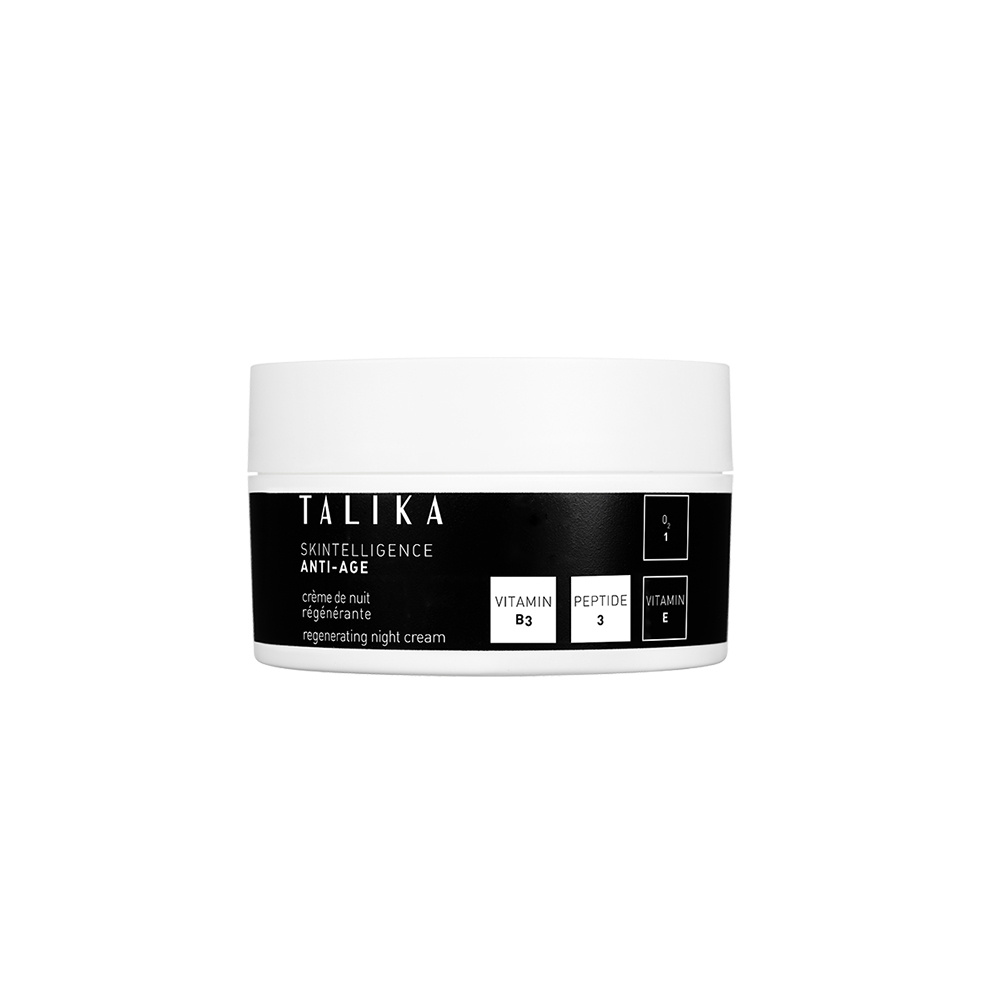 Talika Skintelligence Anti-age - Crème de NuitRégénérante Crème de nuit anti-âge stimulant la régénération naturelle de la peau