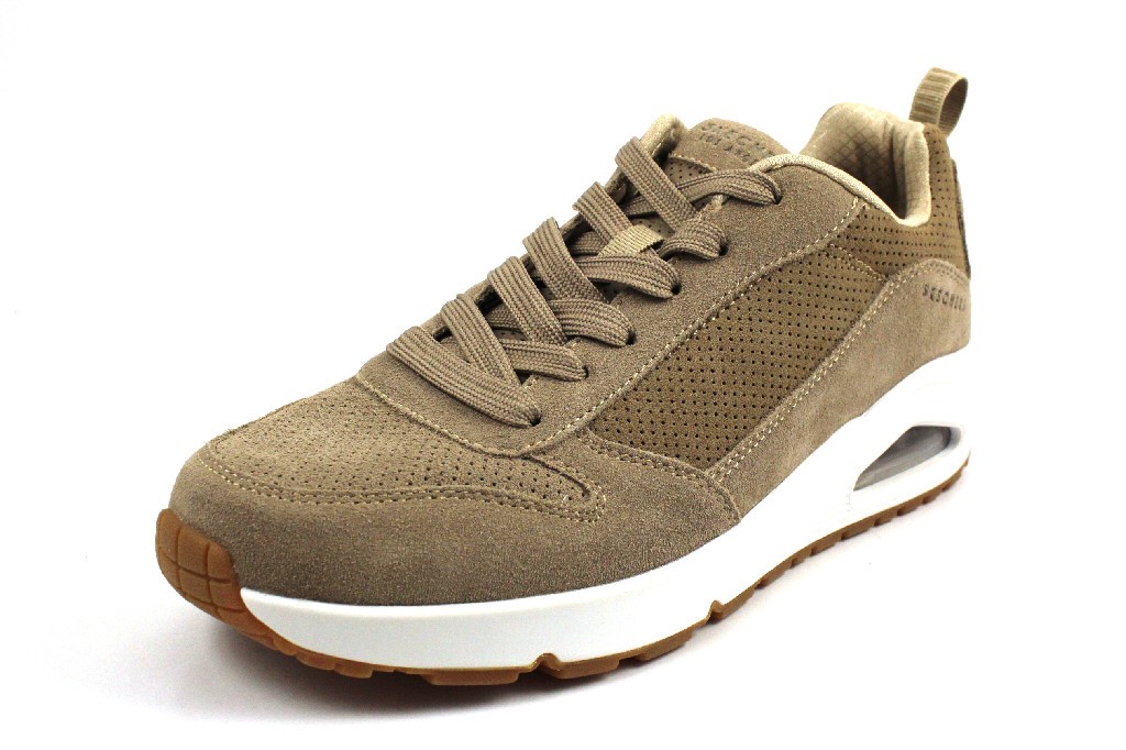 SKECHERS Freizeit Schnürer beige