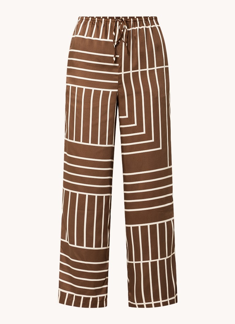 Rails  Damani high waist loose fit pantalon met print