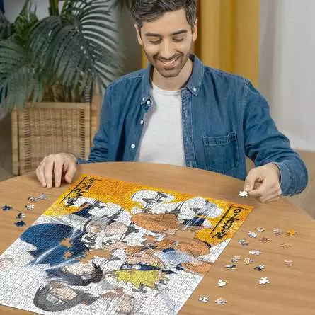 Puzzle 1000 Teile - Naruto vs. Sasuke