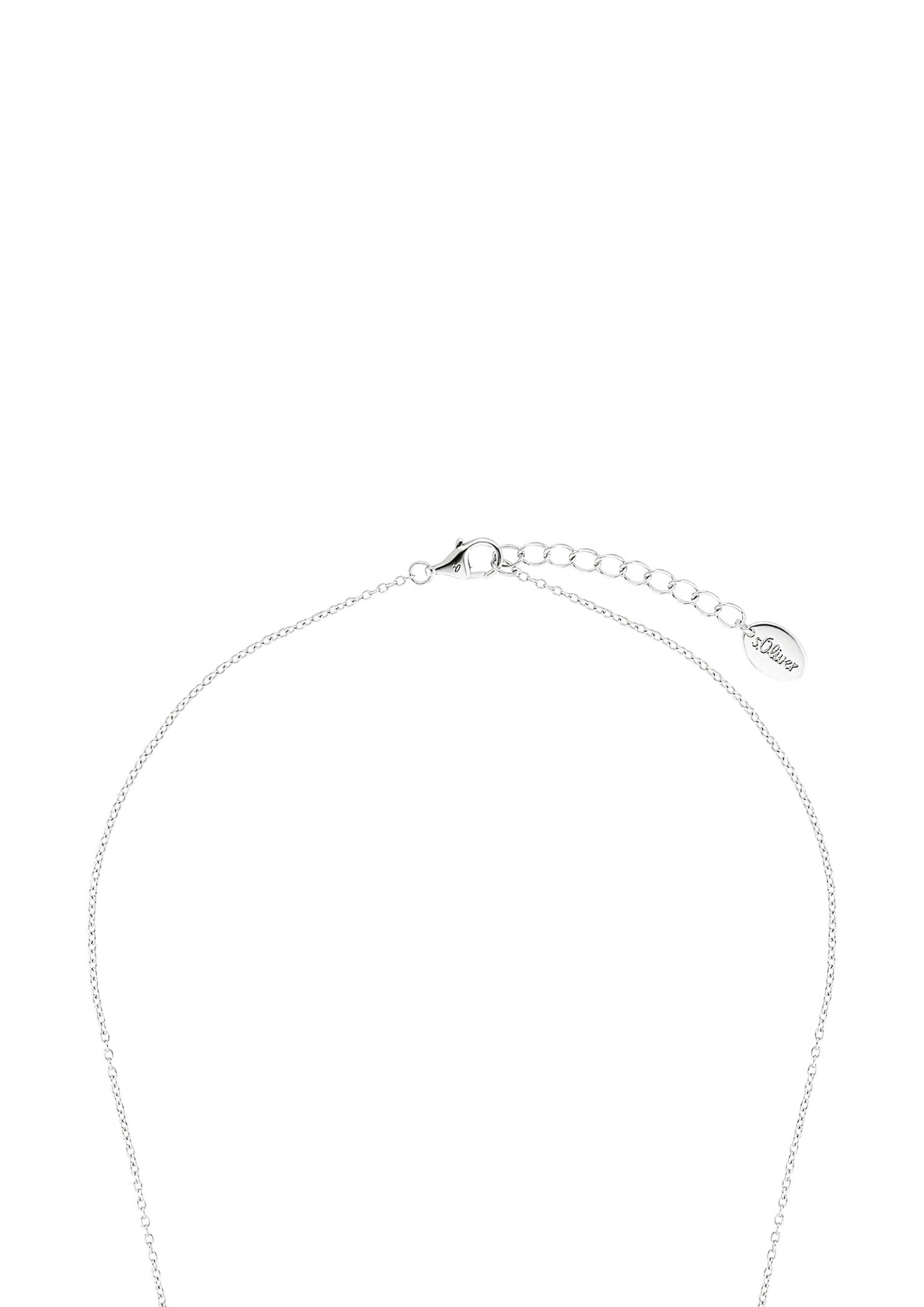 Silberkette mit Perlenanhängern  6009577-92E0