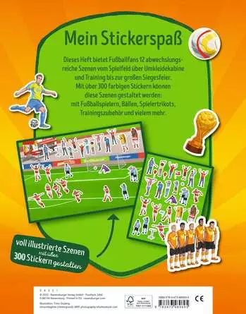 Mein Stickerspaß: Fußball