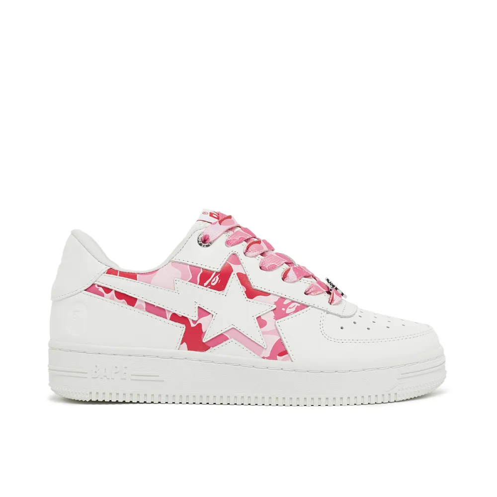 A Bathing Ape Wmns Sta ABC Camo Cutout L 001FWK302307LPNK / pink