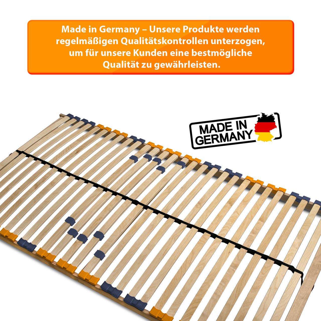 Coemo Lattenrost MULTIRA 26 Federleisten starr 90 x 190 cm