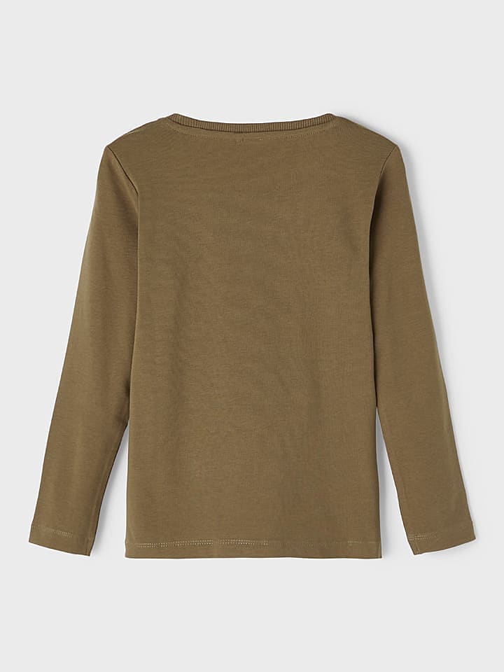name it Longsleeve in Khaki günstig kaufen 98