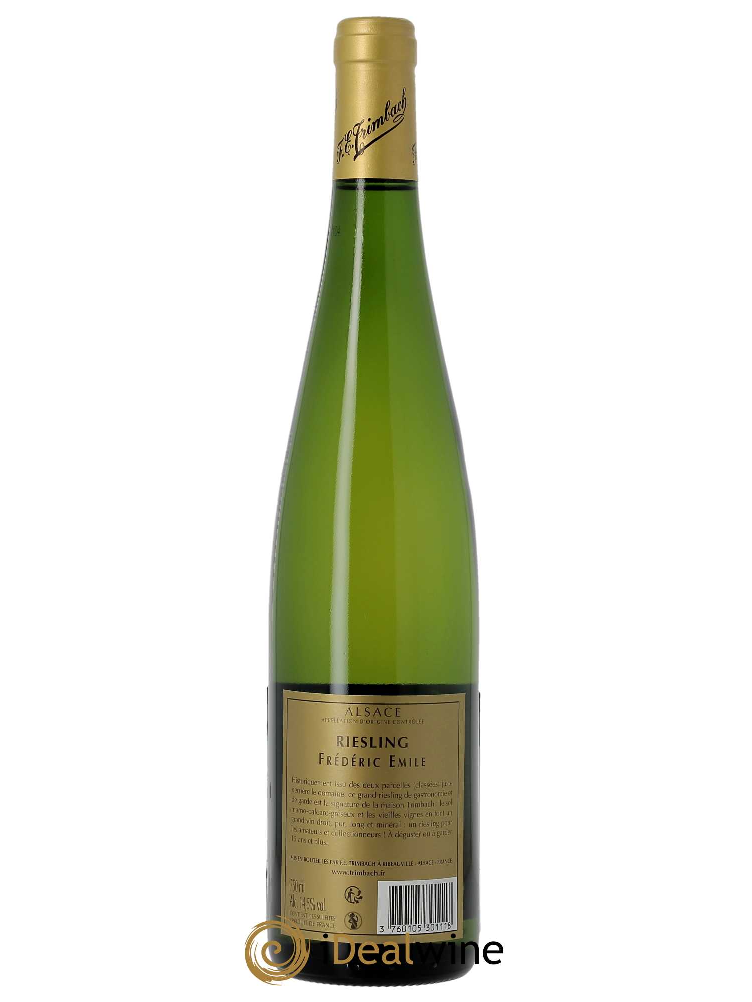 Riesling Cuvée Frédéric Emile Trimbach (Domaine)  2015 - Lot de 1 Bouteille