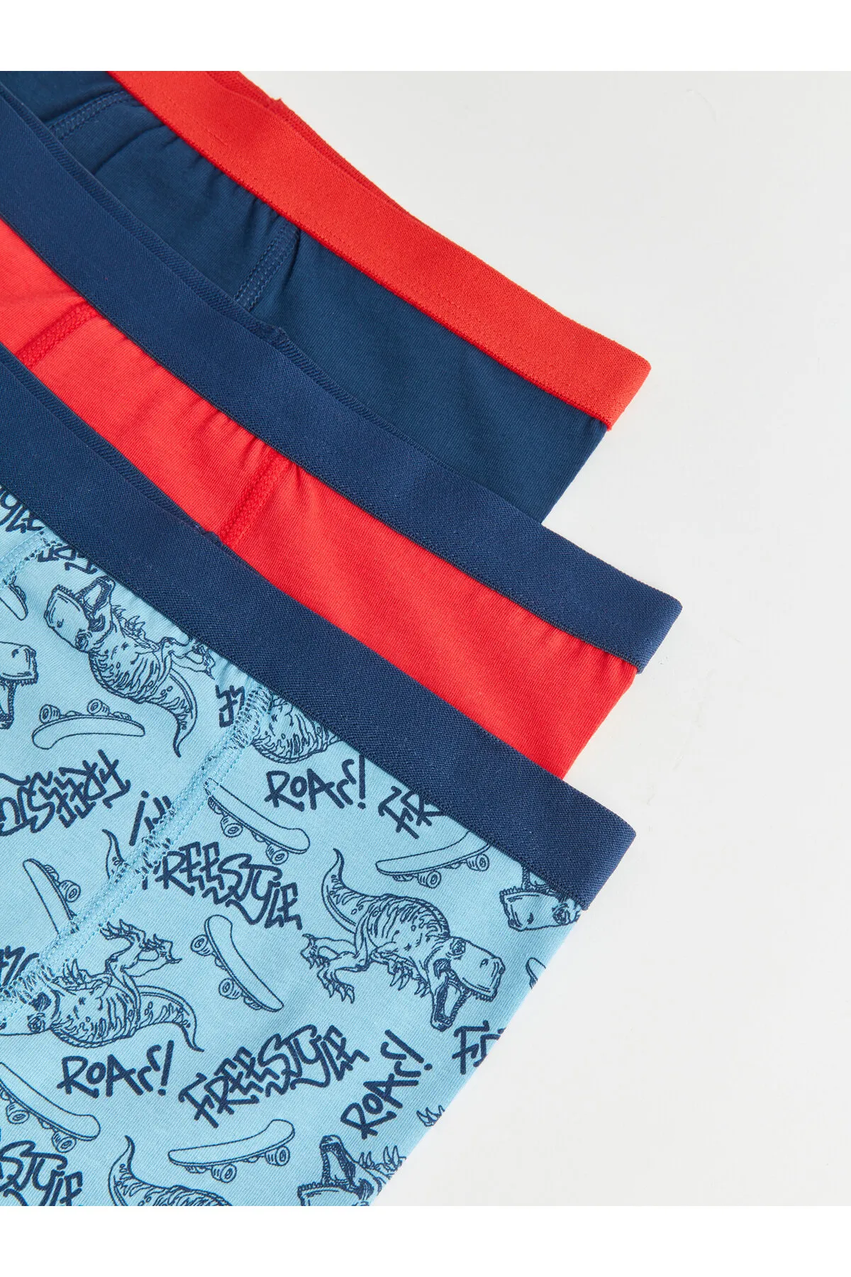 LC Waikiki  Bedrucktes Boxer-Set für Jungen im 3er-Set