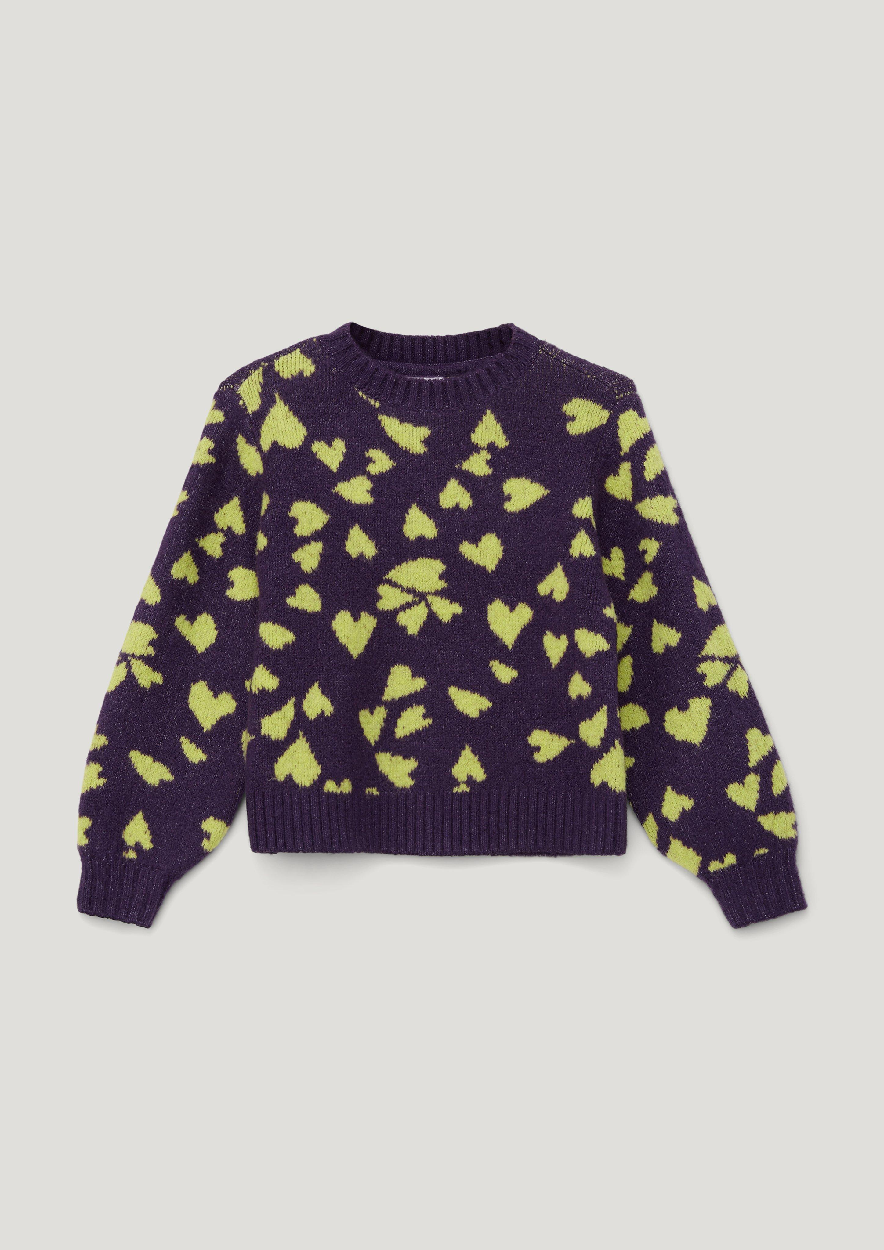 Strickpullover mit Herz-Muster  2133901-48X2