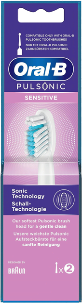 Oral-B Pulsonic Sensitive Aufsteckbürsten für Schallzahnbürsten