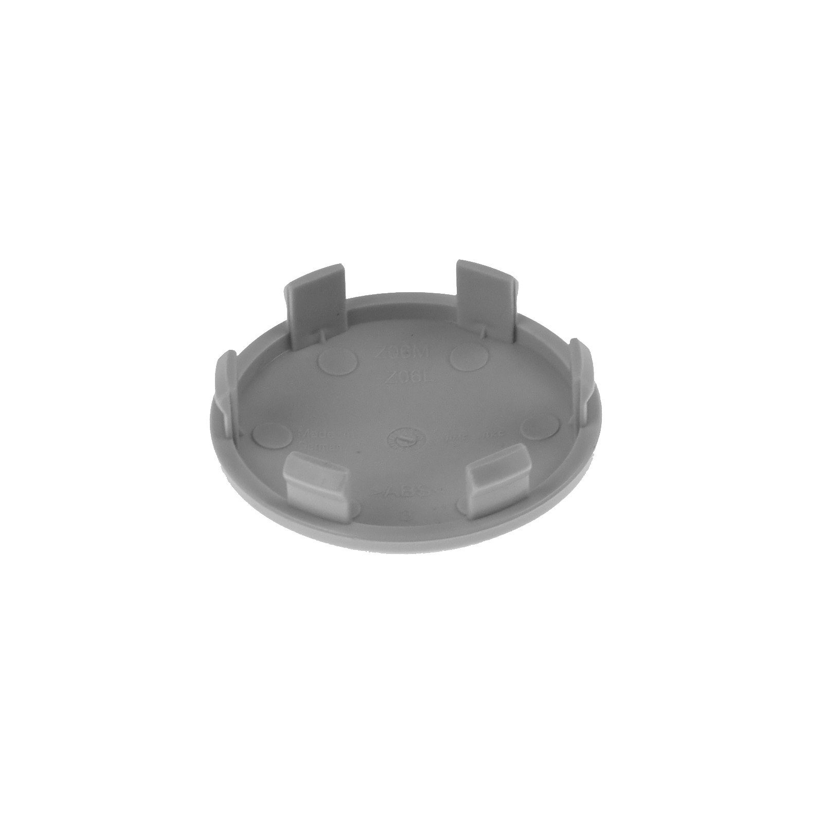 RKC Radkappe 4x 60mm Nabenkappen Radnaben Kappen Grau Gewölbt für Brock RC
