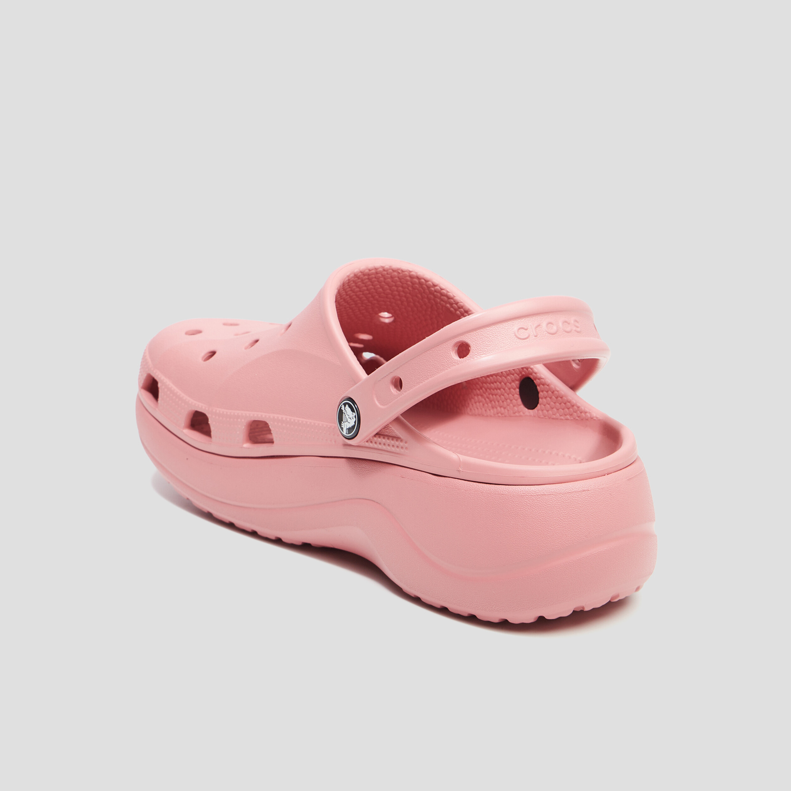 Sabots plateformes Crocs rose femme | La Halle