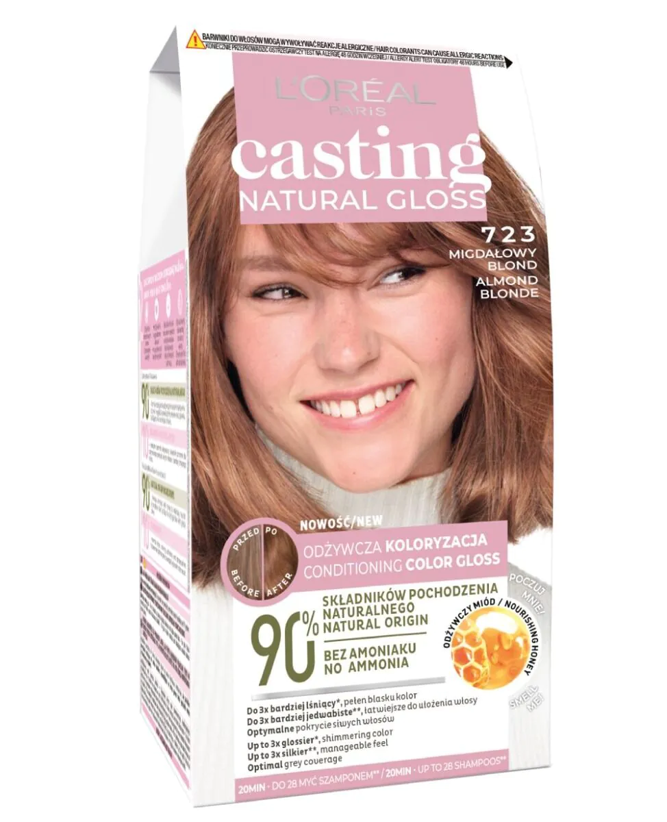 Farba za kosu Casting Natural Gloss, 723 Badem plava