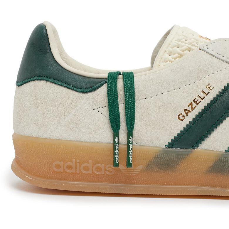 adidas Originals Wmns Gazelle Indoor cream white/collegiate green/gum3