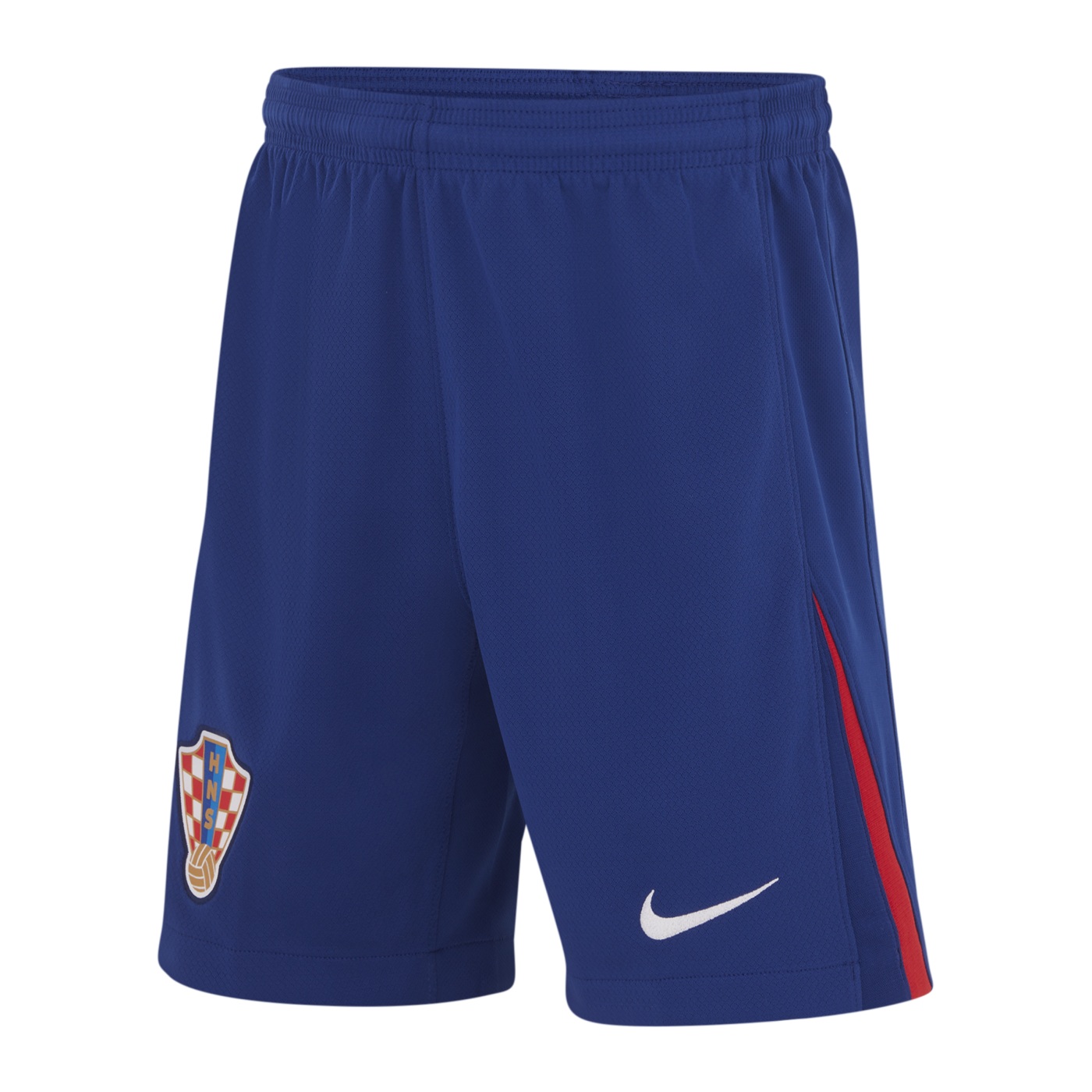 Nike Kraotien Short EM 2024 Kids Blau Rot Weiss F455