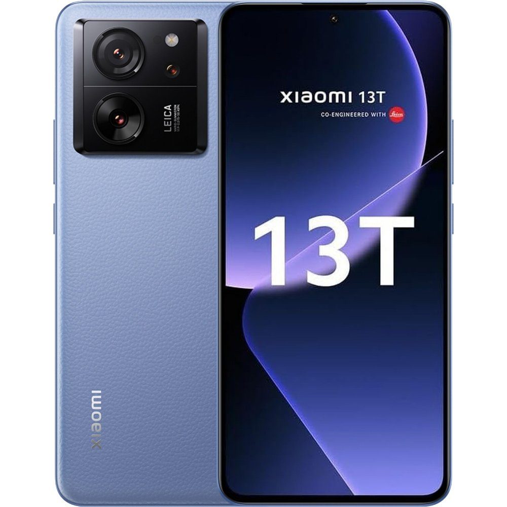 Xiaomi 13T 5G 256 GB / 8 GB - Smartphone - alpine blue Smartphone (6,67 Zoll, 256 GB Speicherplatz)