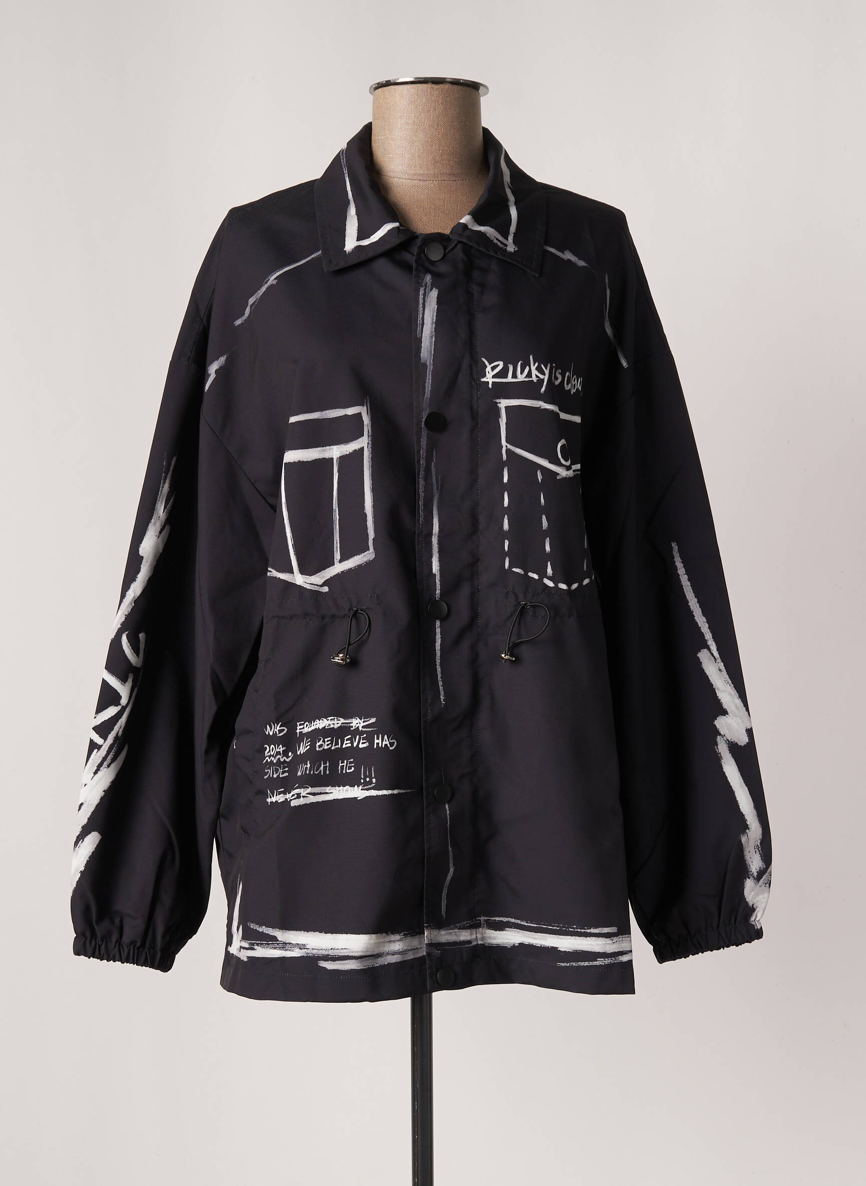 Aikha Parkas Femme couleur noir