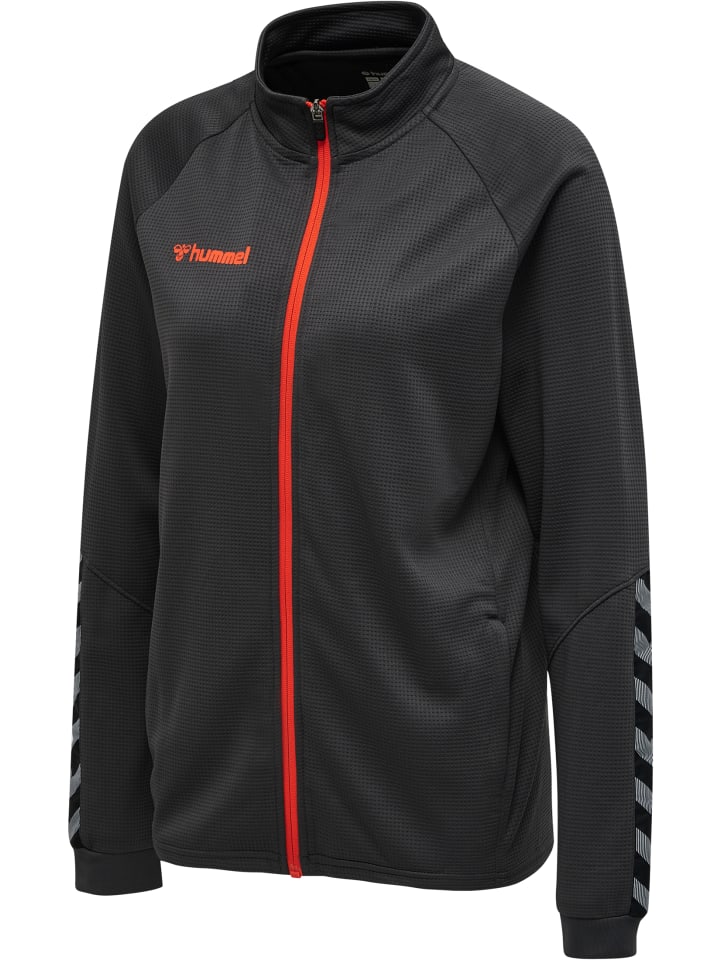 Hummel Hummel Reißverschluss Jacke Raglanärmel Hmlauthentic Damen in ASPHALT günstig kaufen