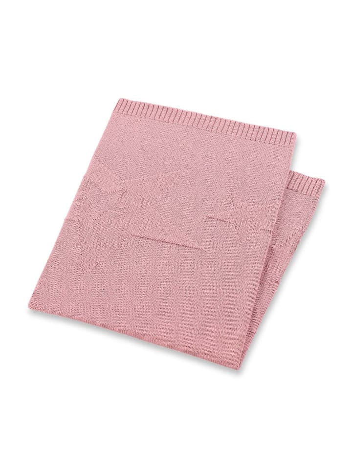 Sterntaler Strick-Schmusedecke in hellrosa günstig kaufen onesize