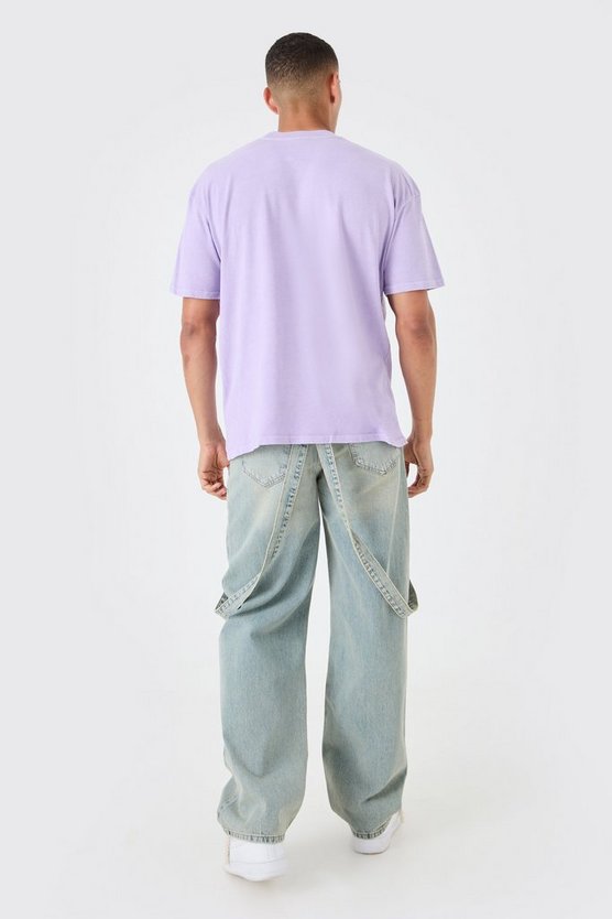 Oversize T-Shirt mit Print