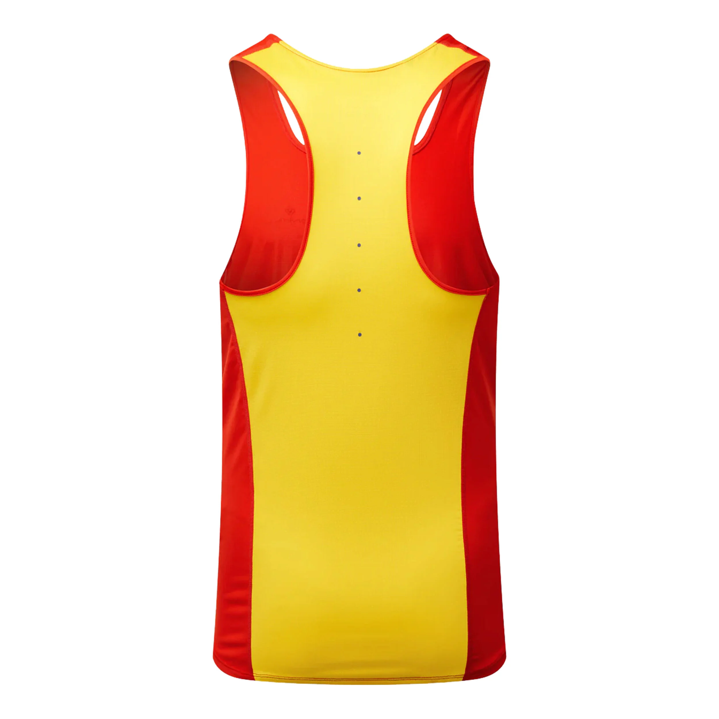 Tech Revive Racer Tank-Top Herren - Rot, Gelb