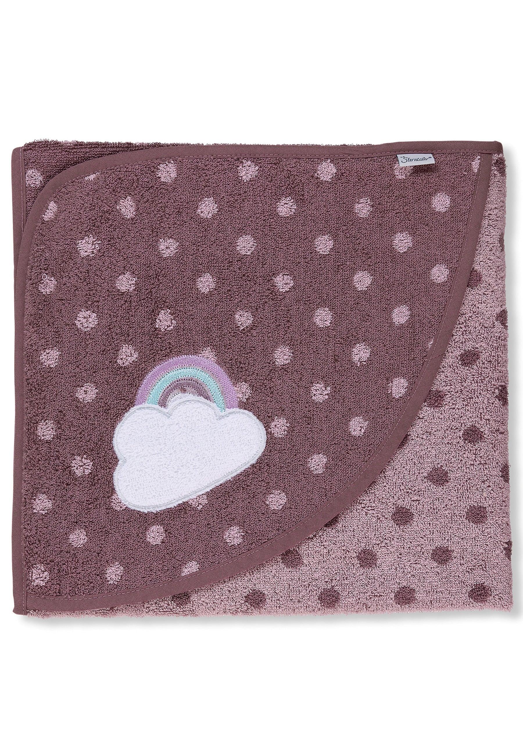 Badetuch 100x100 Pony Pauline in Flieder