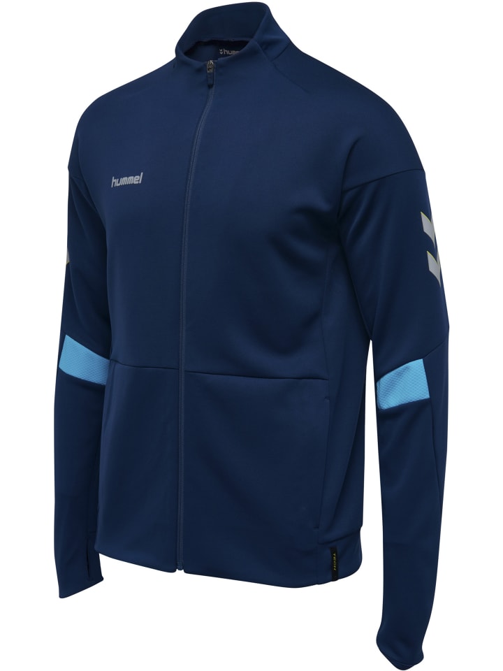 Hummel Hummel Reißverschluss Poly Jacke Daumenlöcher Tech Move Multisport Herren in SARGASSO SEA günstig kaufen