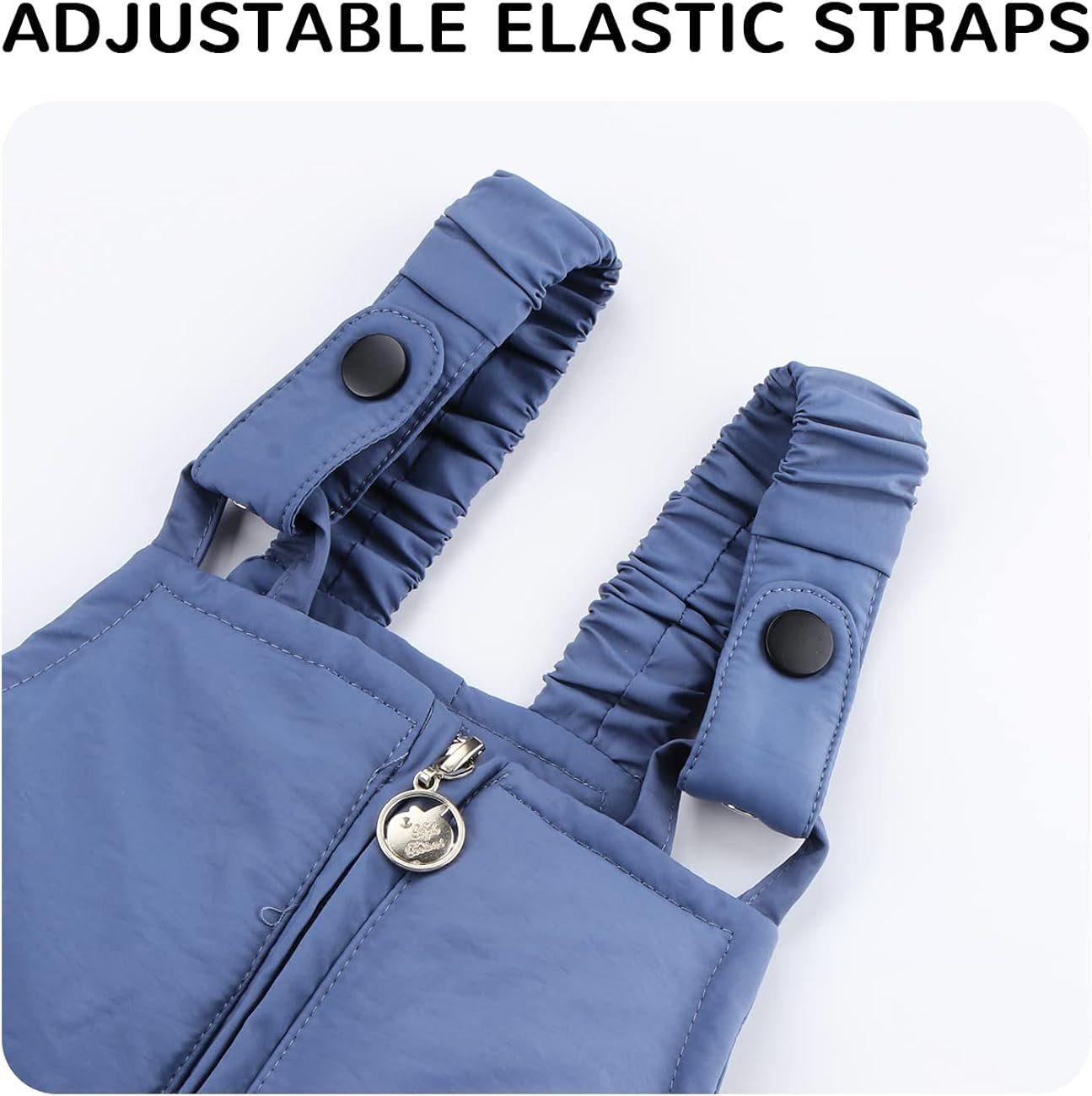 KINOMI Schneeoverall Schneeoverall(2-tlg) Schneebekleidung Schneeanzüge (2 set, weiße Entendaunen, für Kinder) Wasser- und winddicht