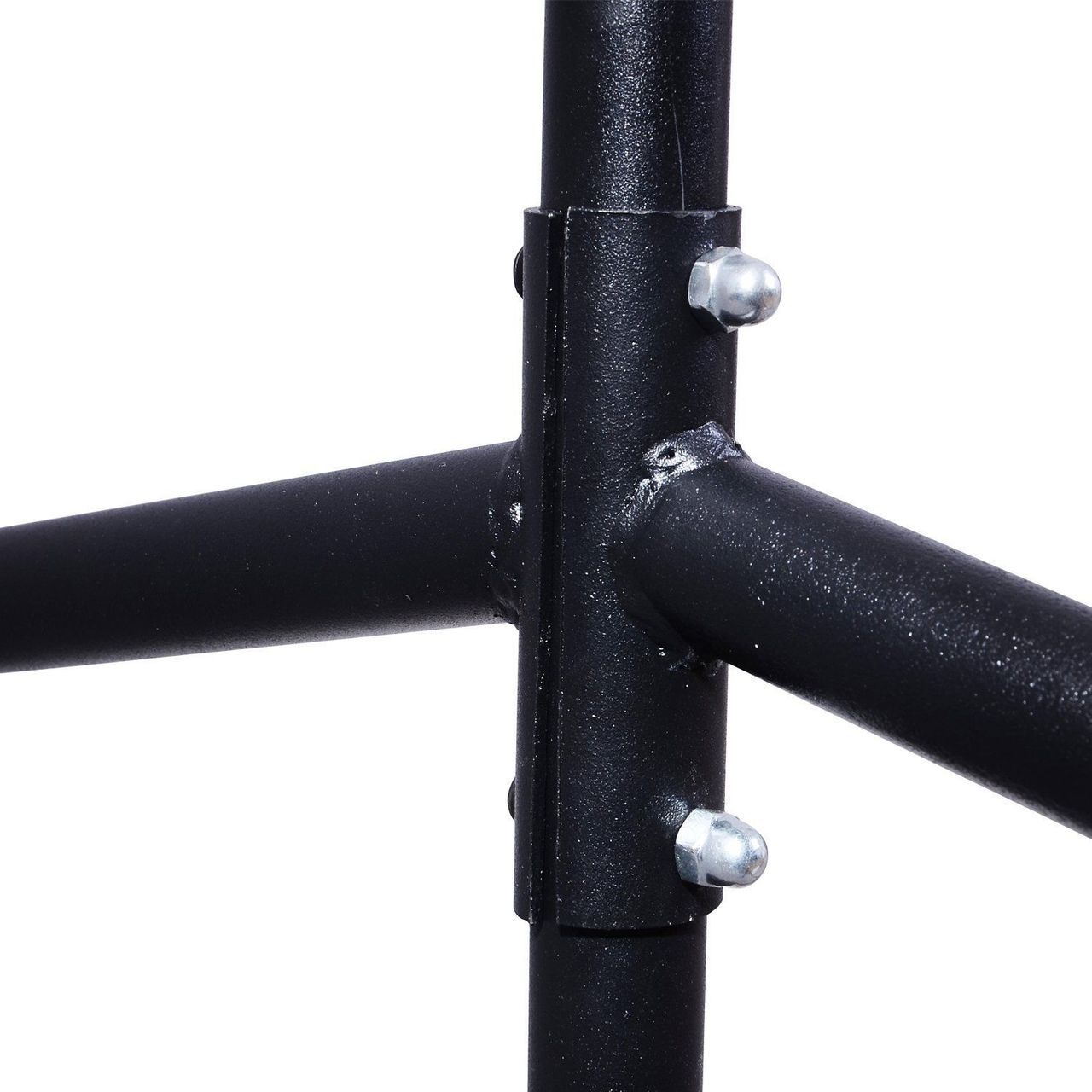 HOMCOM Kleiderständer Garderobenständer Kleiderwagen Rollgarderobe aus Metall