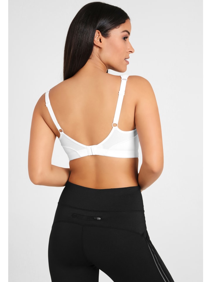 H.I.S Sport-BH in weiß günstig kaufen