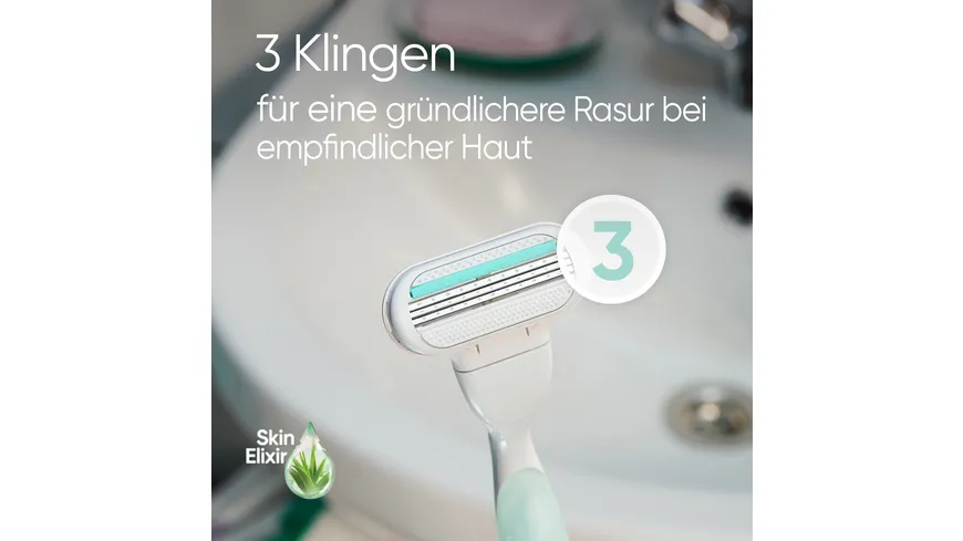 Gillette Venus Rasierer Smooth Sensitive