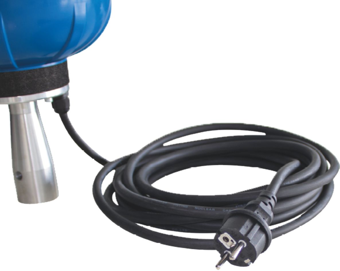 Schwabe 46241 EnergyTube XL LED byggelampe IP44 200W med kabel H07RN-F 3G1.5 7m