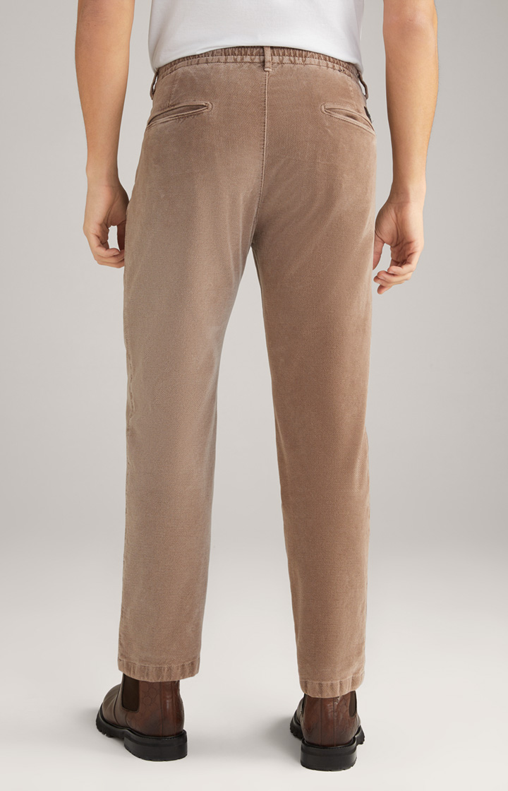 Bundfalten-Hose Lead in Beige