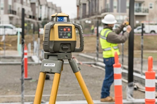 Topcon 1052624-01 RL-H5A + LS-80X Građevinski laser + prijemnik – Profesionalni građevinski laser s jednim nagibom