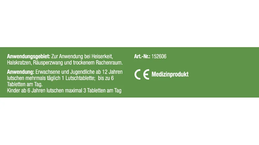 Anginetten Stimme Halstabletten Pfefferminze