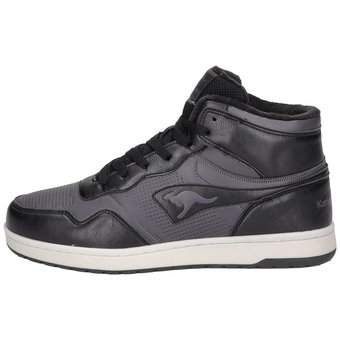 KangaROOS K-Slam Two High FUR Sneaker in grau