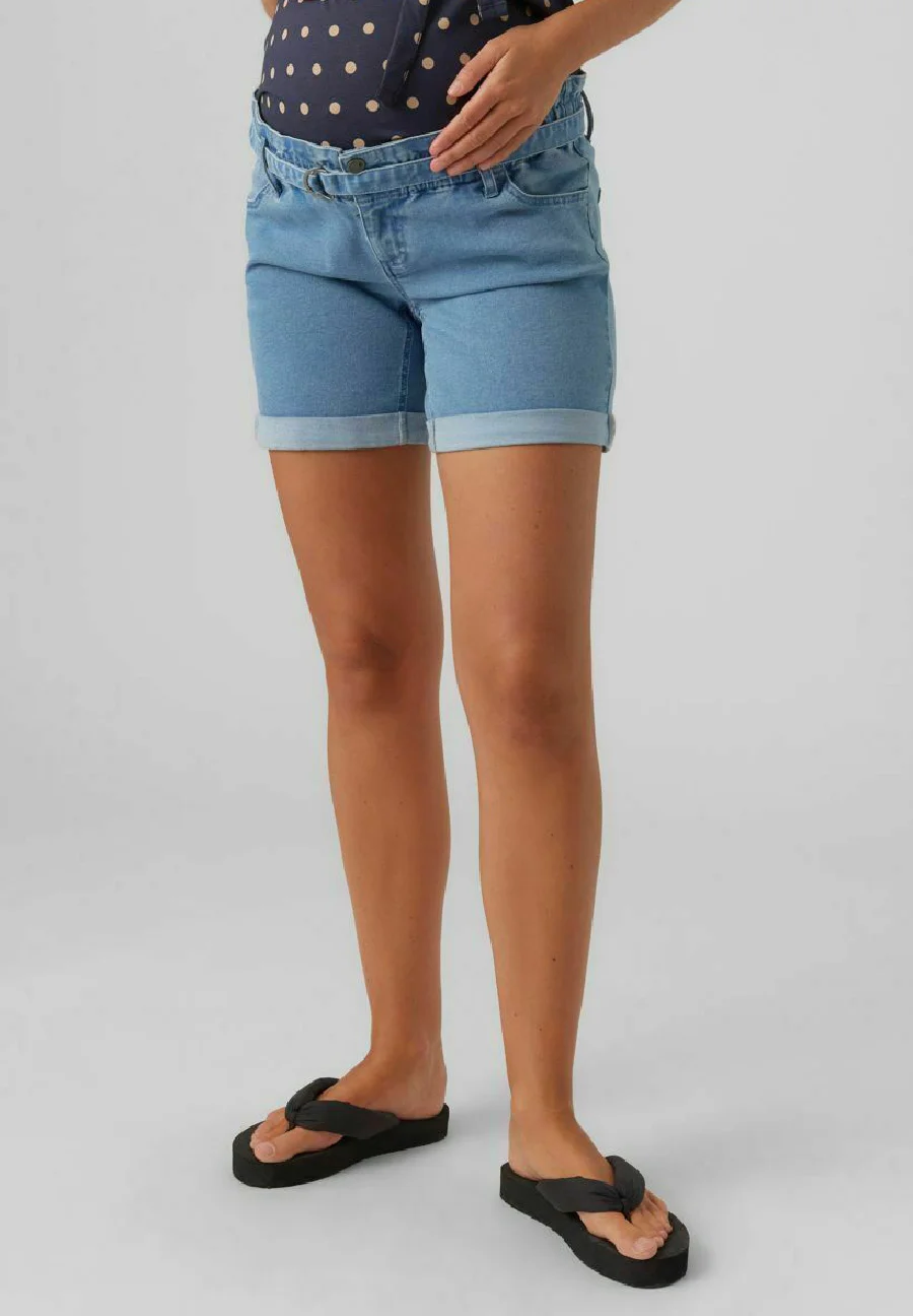 MAMALICIOUS UMSTANDS - Pantalones cortos de mezclilla