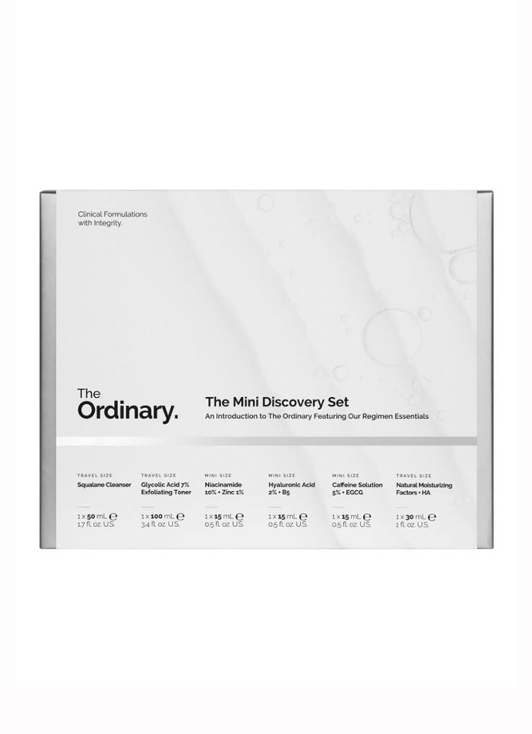 The Ordinary The Mini Discovery Set - care set