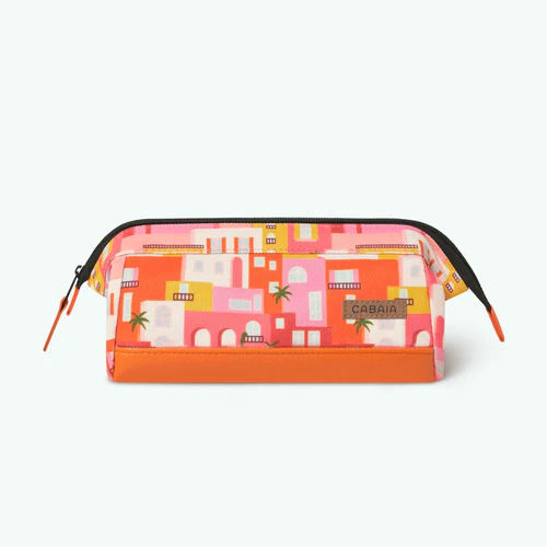 Rhodes pink school pencil case