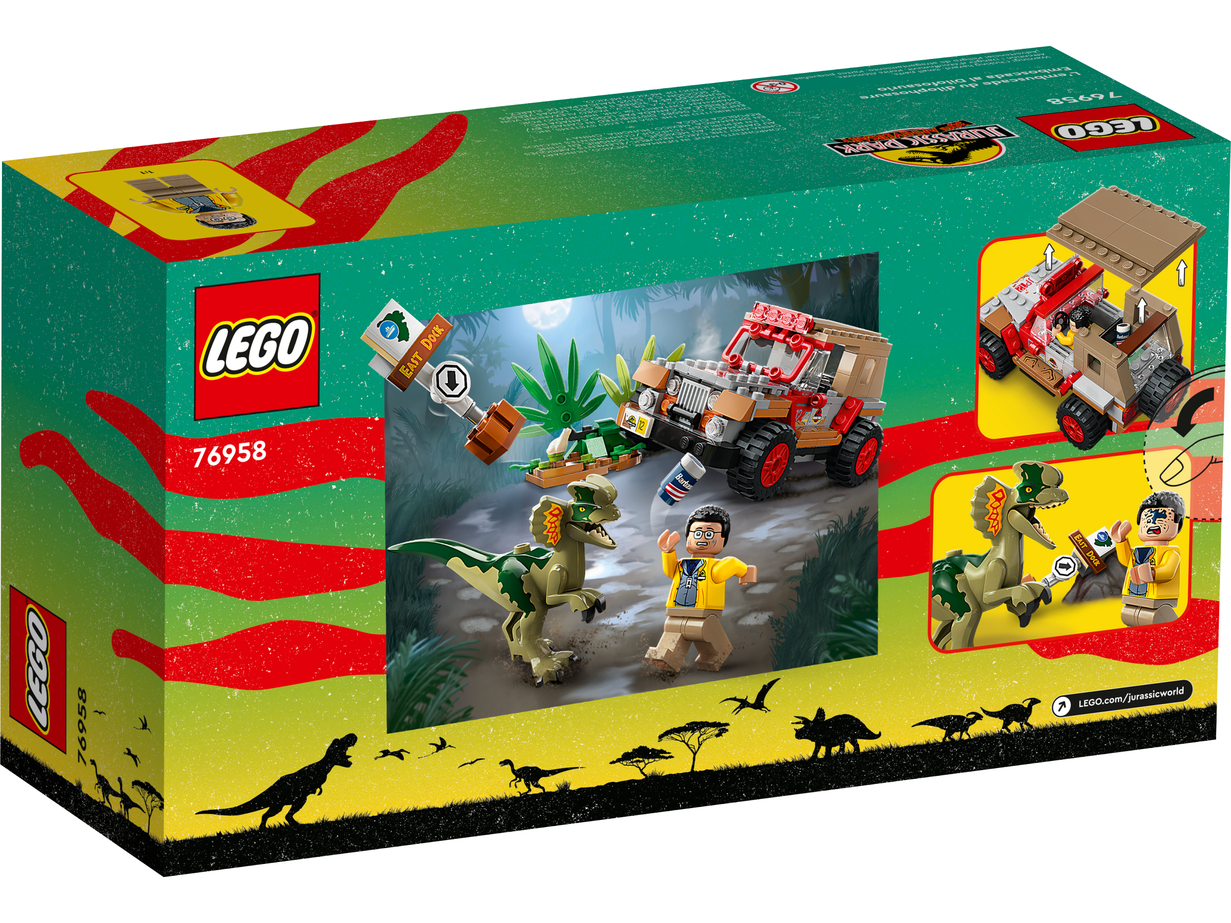 Hinterhalt des Dilophosaurus 76958