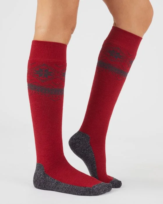 Chaussettes hautes de ski mixtes maille chaude Thermolactyl